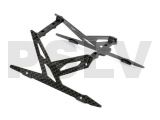 B130X11  Xtreme Productions Carbon Landing Skid Set (Black) Blade 130X  